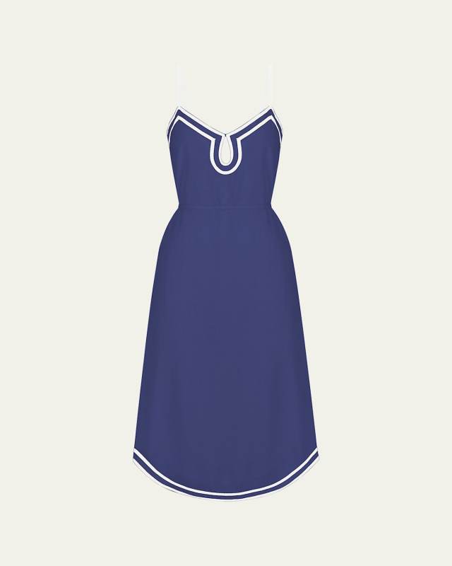 Azzura Cotton Voile Midi Dress